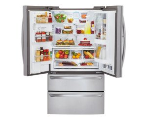 LG LMX30995ST - over 30 cubic feet of storage space!